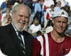 Ian Wight and Lleyton Hewitt